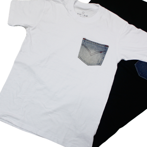 Pocket T Shirt Png Picture (lavender, black)