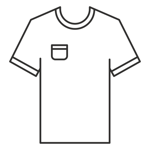 Pocket T Shirt Transparent Png (black)