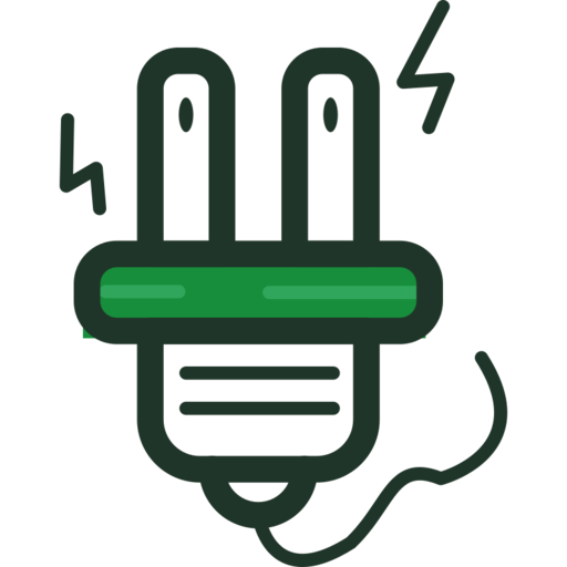 Socket Free Transparent Png Icon Download (black, green)