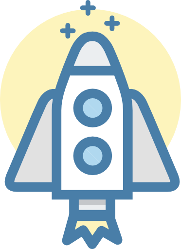 Rocket Icon  Free Png Icon Download (white, beige, black, gray, lavender)