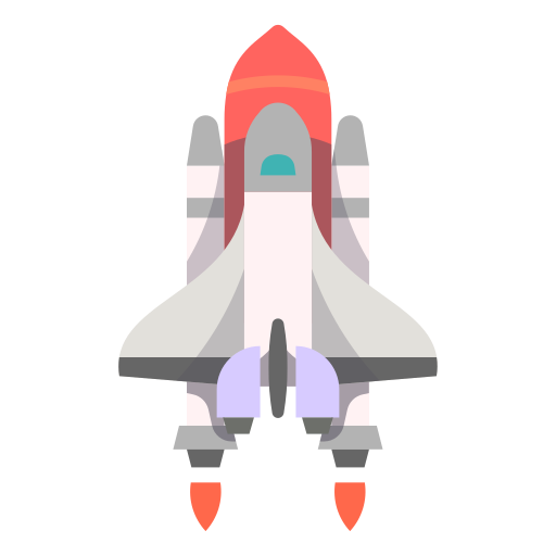 Rocket Launching Spaceship Space Exploration Astronaut Icon Free Png Icon Download (silver, salmon, white, beige, black)