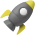 Rocket Space Icon Free Png Icon Download (gray, black)