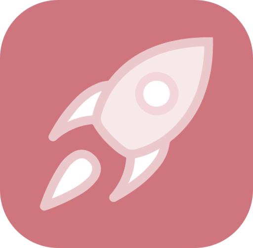 Rocket Space Ios Icon Free Nobackground Png Icon Download (salmon, white, beige, black, pink)