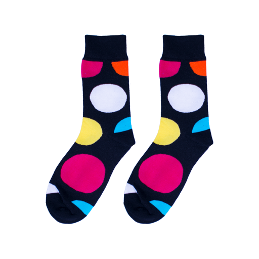 Socks Png File (black, silver, lavender)