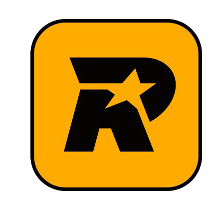 Rockstar Logo Png File (orange, black, white)