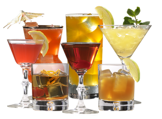 Cocktail Png Clipart (black, white)