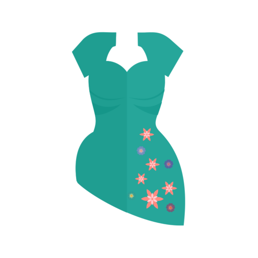 Cocktail Dress Free Transparent Png Icon Download (black, teal)