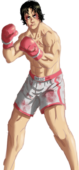 Rocky Balboa Png Hd (gray, pink, black)