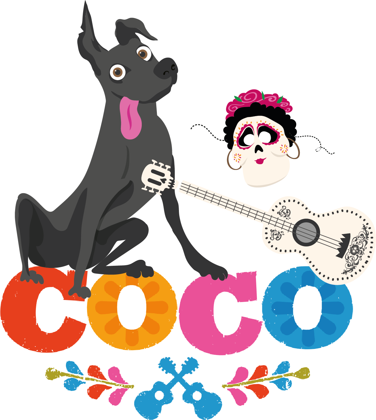 Coco Pixar Png Transparent (chocolate, gray, white, black, salmon)