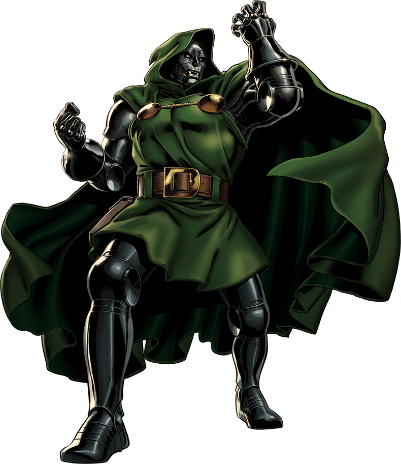 Doctor Doom Download Png Image (black, gray)