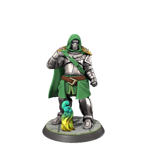 Doctor Doom No Background (indigo, black, green, gray)