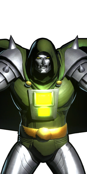 Doctor Doom Png Clipart (black, white)