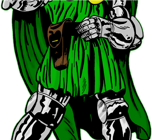 Doctor Doom Png Pic (green, black)