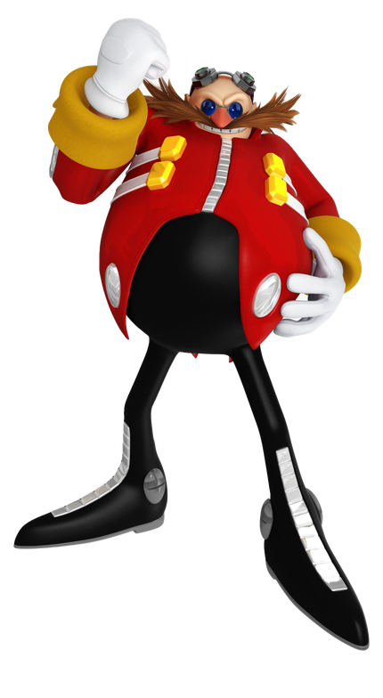 Doctor Eggman Png Clipart (black)