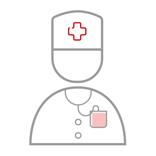 Doctor Free Png Icon (silver, pink, black, gray)