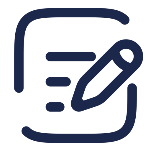 Document Add Free Png Icon (navy, black)