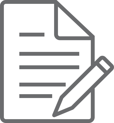 Document Edit Icon Free Png Icon Download (gray, black)