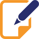 Document Edit Free Transparent Png Icon Download (olive, orange, black, indigo)