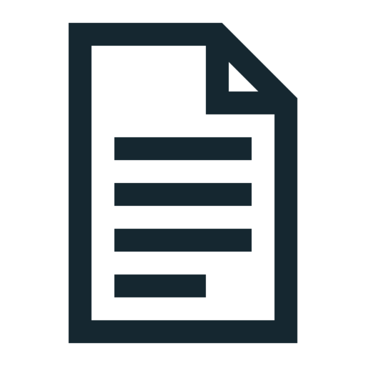 Document File Office Free Png Icon Download (black)