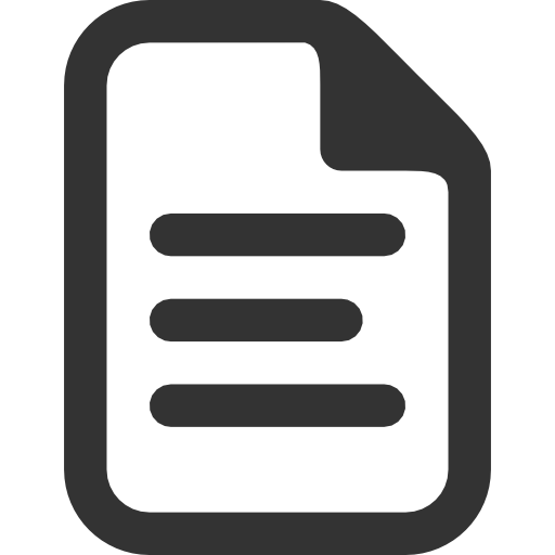 Document Free Nobackground Png Icon Download (black)