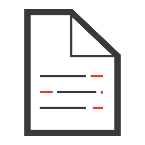 Document Free Png Icon (black, indigo)