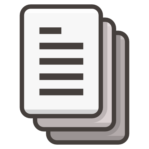 Document Icon Free Transparent Png Icon Download (silver, indigo, white, black, gray)