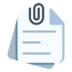 Document Paperclip List Paper Icon Free Transparent Png Icon Download (teal, silver, black, white)