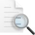 Document Search Magnifying Glass Icon Free Transparent Png Icon Download (lavender, black, white)