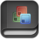 Documents Books Free Png Icon Download (gray, black, indigo)