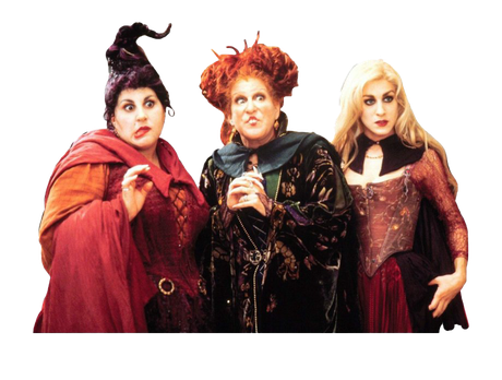 Hocus Pocus Png Transparent Image (black)