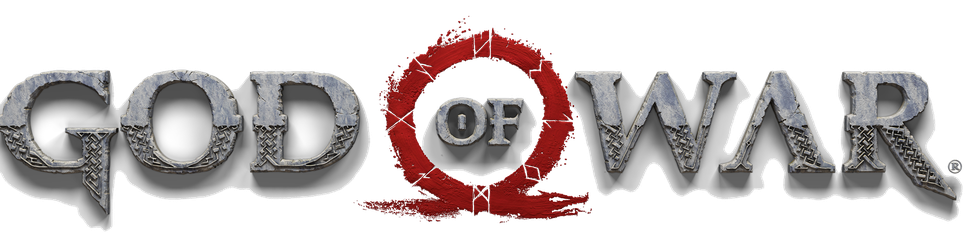 God Of War Logo Png Image (black, gray, silver)