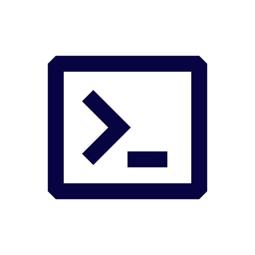 Code Box Free Png Icon Download (navy, black)