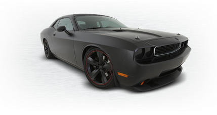 Dodge Challenger Png Isolated Photo (black, silver)