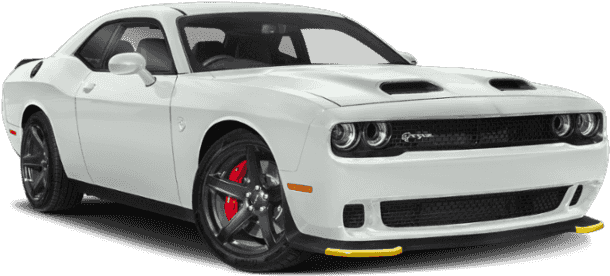 Dodge Challenger Srt Hellcat Transparent Png (black, silver)