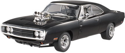 Dodge Charger 1970 Png Image (black, indigo)