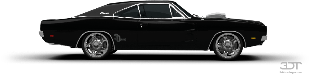 Dodge Charger 1970 Png Photos (black)