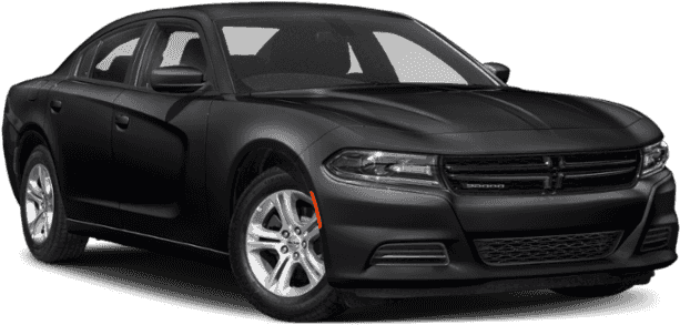 Dodge Charger Hellcat Png Isolated Image (black)