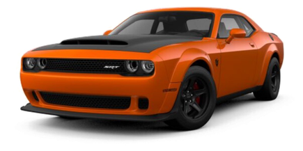 Dodge Demon Transparent Png (black, gray, white)