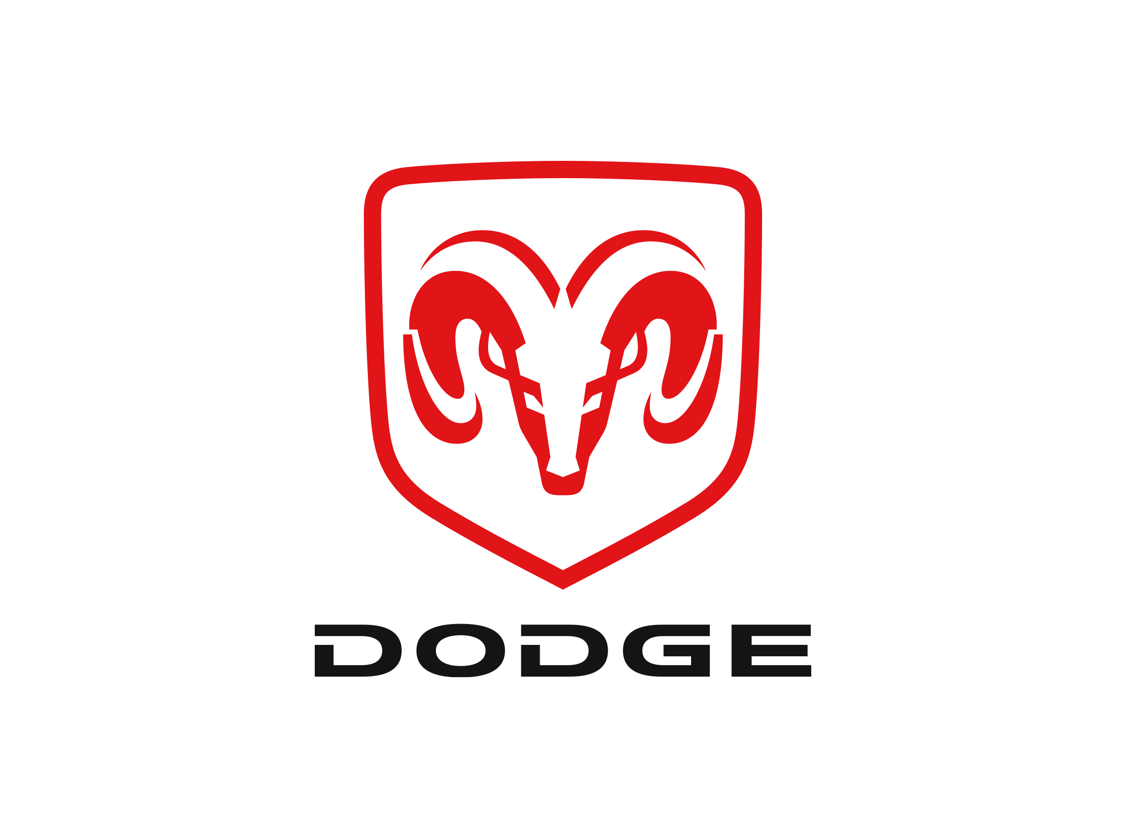 Dodge Logo Png File (gray, red)