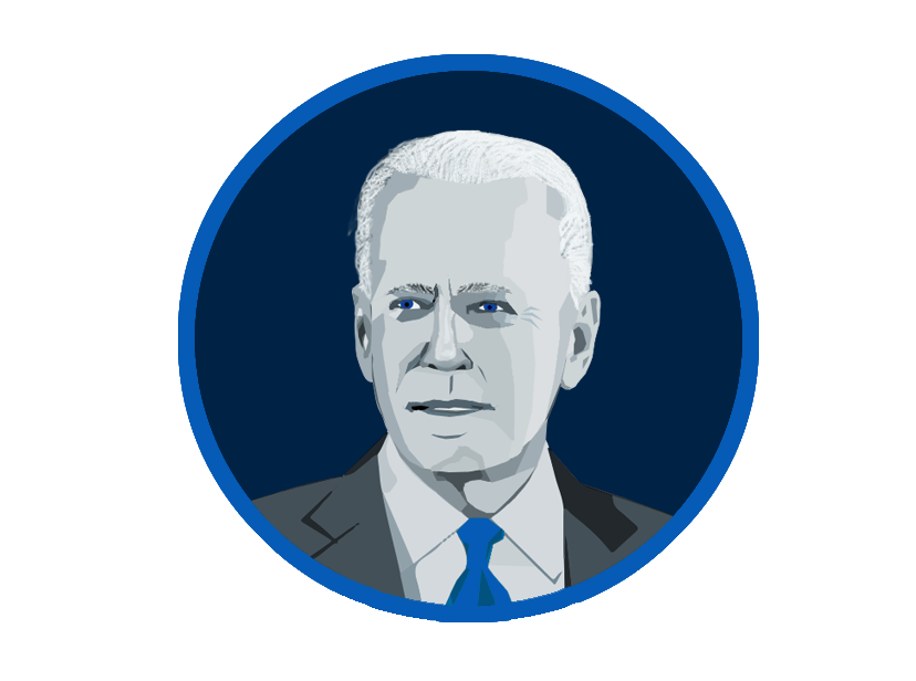 Joe Biden Background Png (gray, silver, navy, black, white)