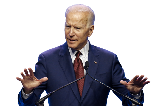 Joe Biden Png File (navy, indigo, black)