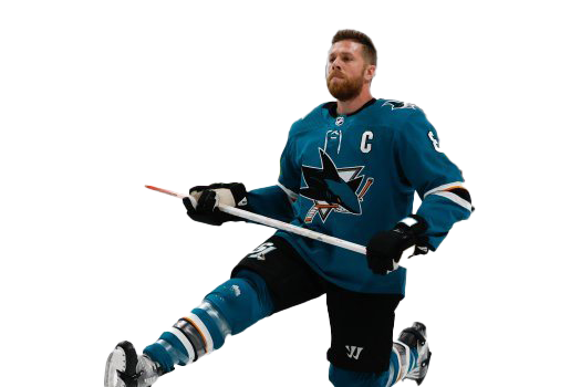 Joe Pavelski Png Pic (white, black)