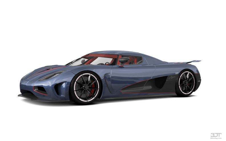 Koenigsegg Agera R Png Isolated Image (black)