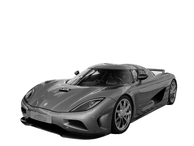 Koenigsegg Agera R Png (gray, black)