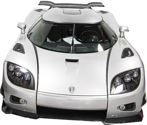 Koenigsegg Ccxr Trevita Png Pic (lavender, black)