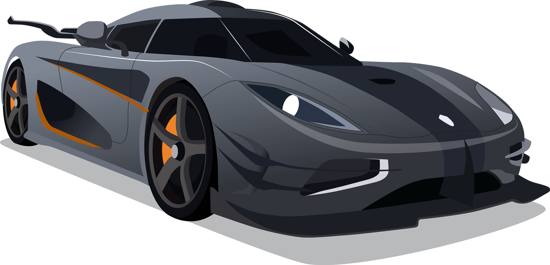 Koenigsegg Png Hd (gray, indigo, black)