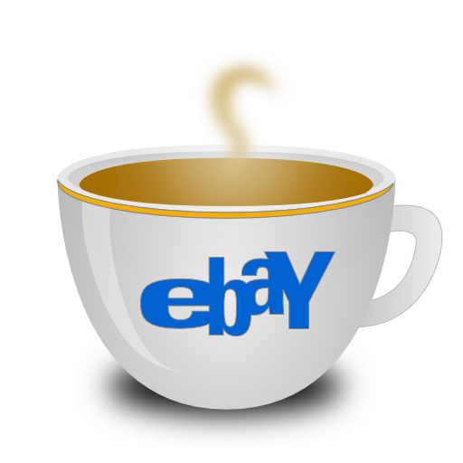 Coffee Ebay Free Nobackground Png Icon Download (silver, white, black, lavender, teal)