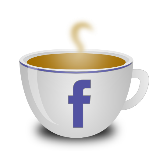 Coffee Facebook Free Transparent Png Icon Download (silver, white, black, gray, lavender)