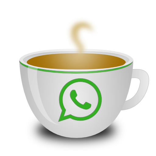 Coffee Whatsapp Free Png Icon Download (silver, lavender, black, white)