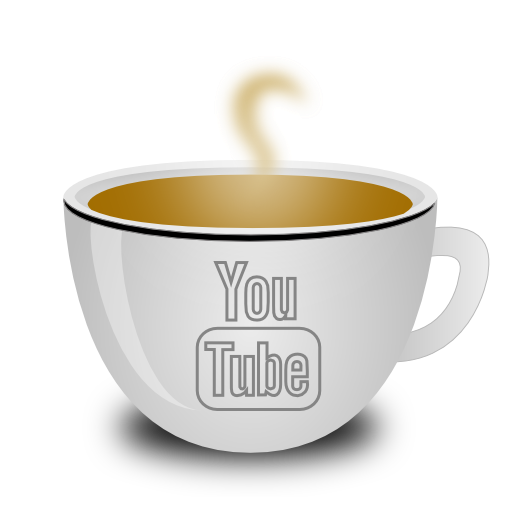 Coffee Youtube Black Free Transparent Png Icon Download (silver, lavender, black, white)